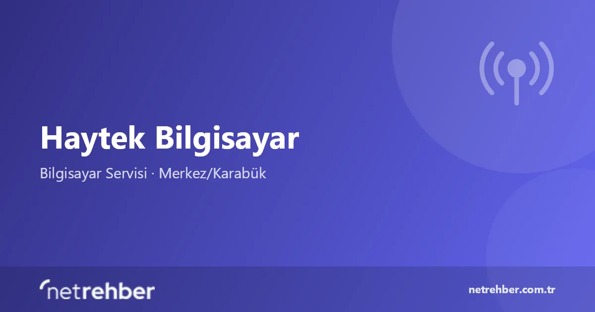 Haytek Bilgisayar kapak görseli