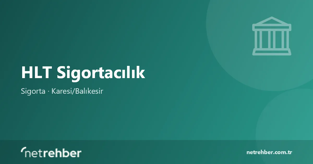 HLT Sigortacılık kapak görseli