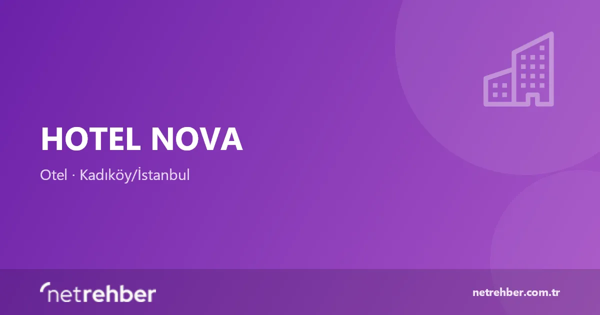 Hotel Nova kapak görseli