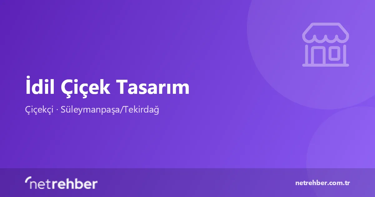 İdil Çiçek Tasarım kapak görseli