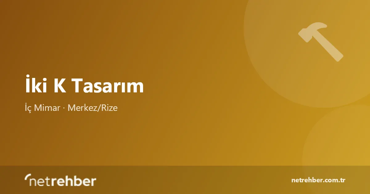 İki K Tasarım kapak görseli