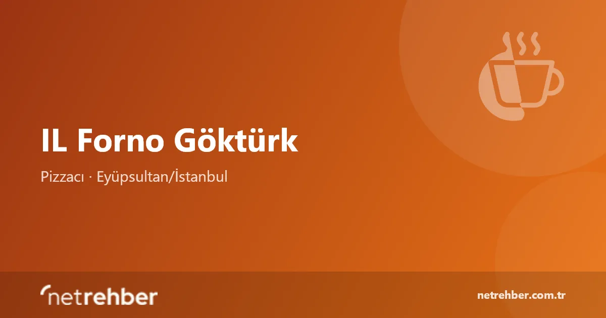 IL Forno Göktürk kapak görseli