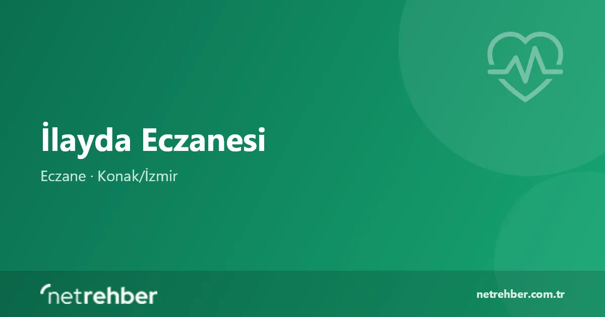 İlayda Eczanesi kapak görseli