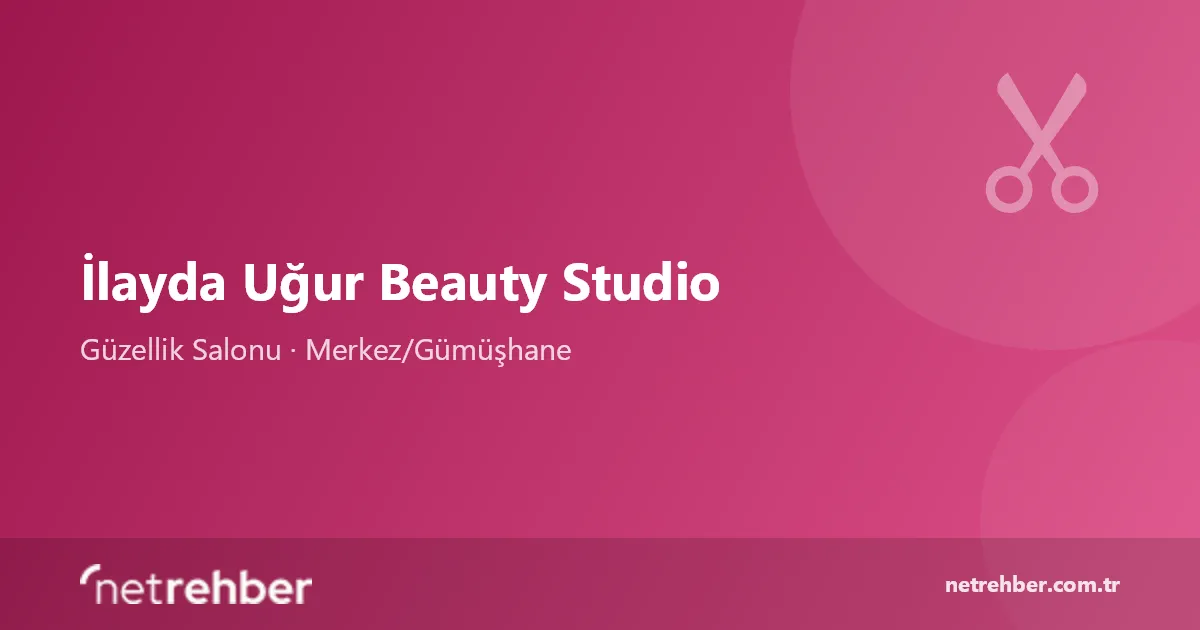 İlayda Uğur Beauty Studio kapak görseli