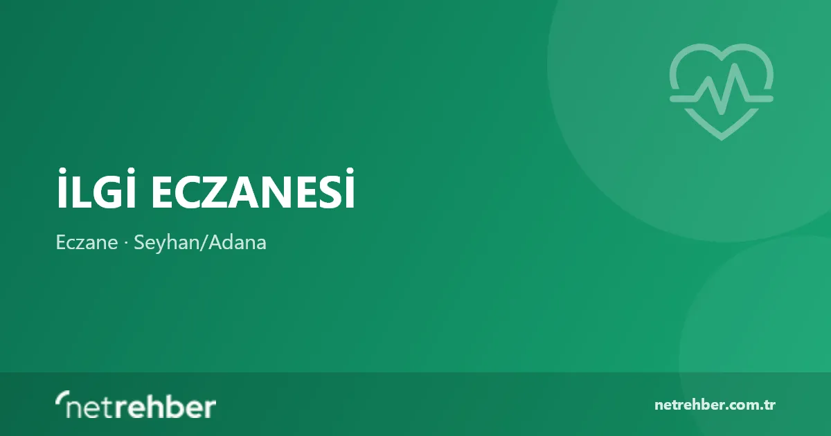 İlgi Eczanesi kapak görseli