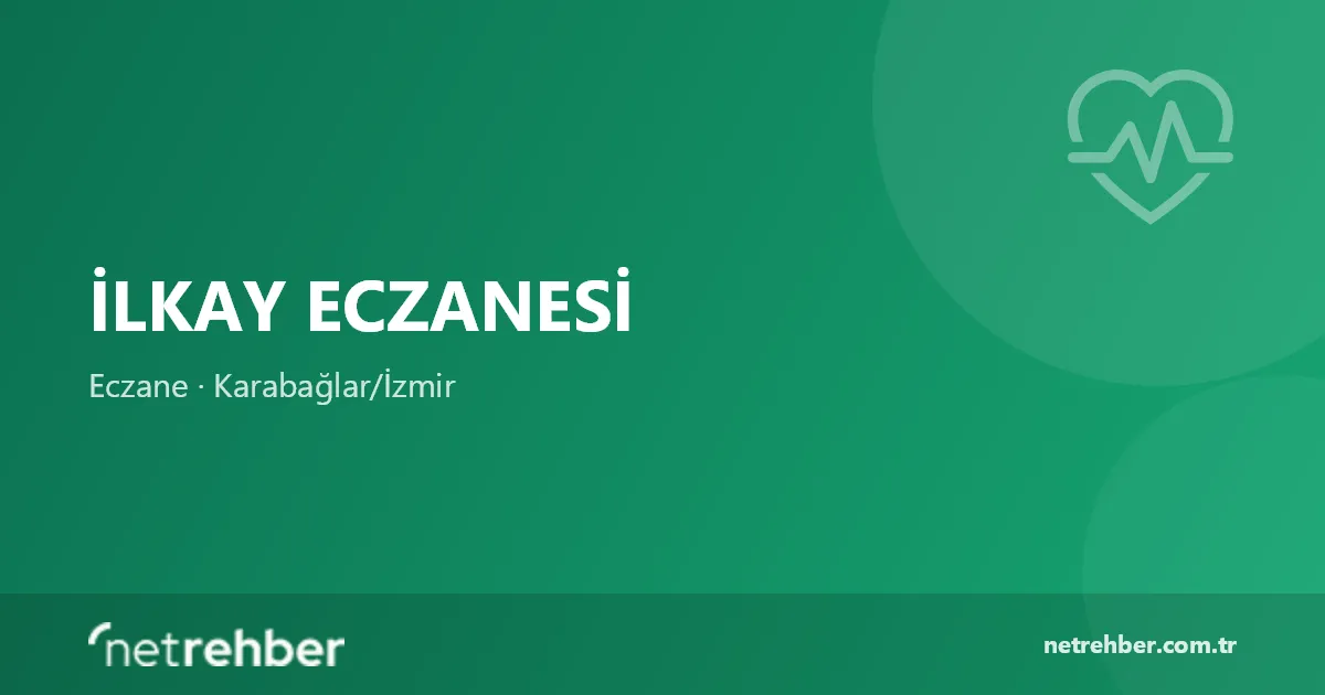 İlkay Eczanesi kapak görseli