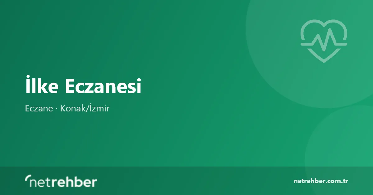 İlke Eczanesi kapak görseli