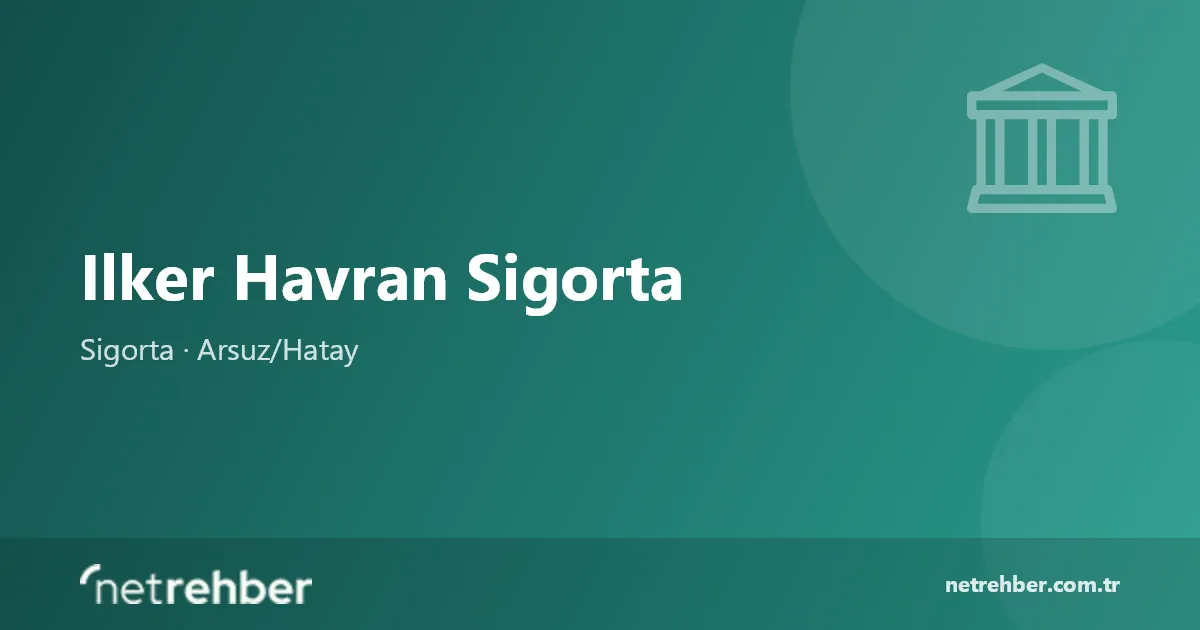 Ilker Havran Sigorta kapak görseli