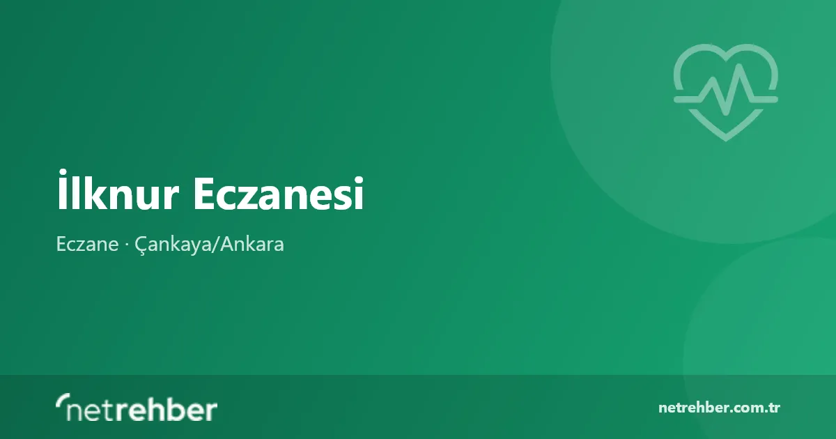 İlknur Eczanesi kapak görseli