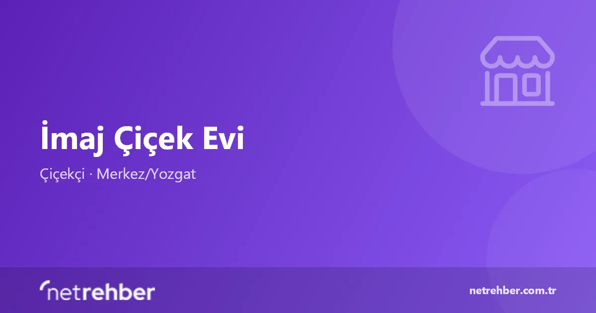 İmaj Çiçek Evi kapak görseli