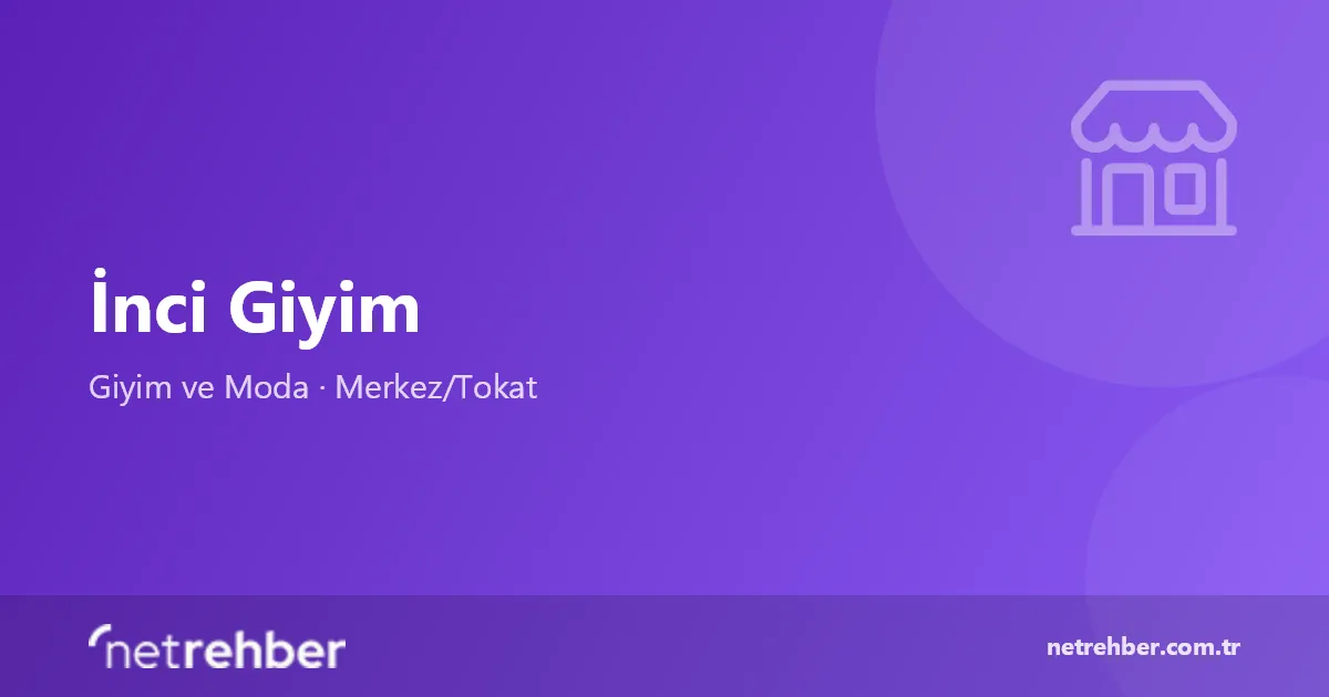 İnci Giyim kapak görseli