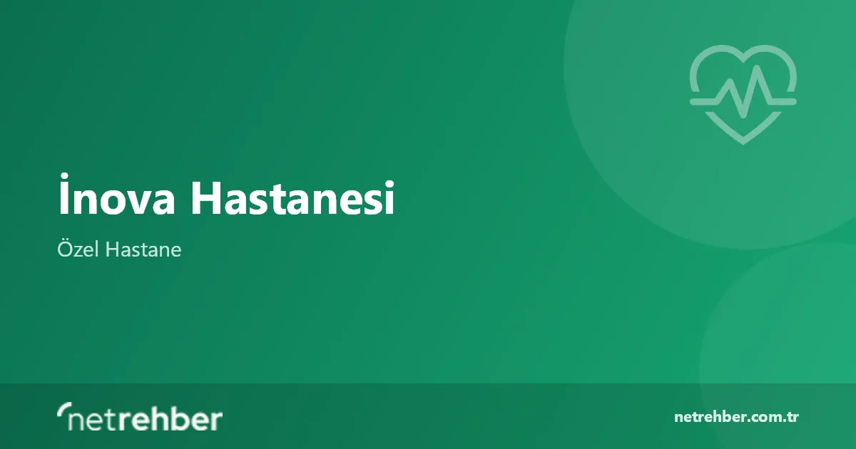 İnova Hastanesi kapak görseli