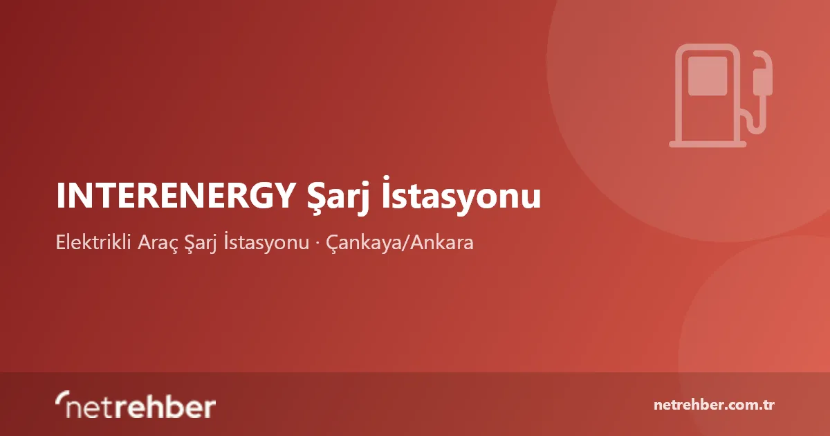 INTERENERGY Şarj İstasyonu kapak görseli