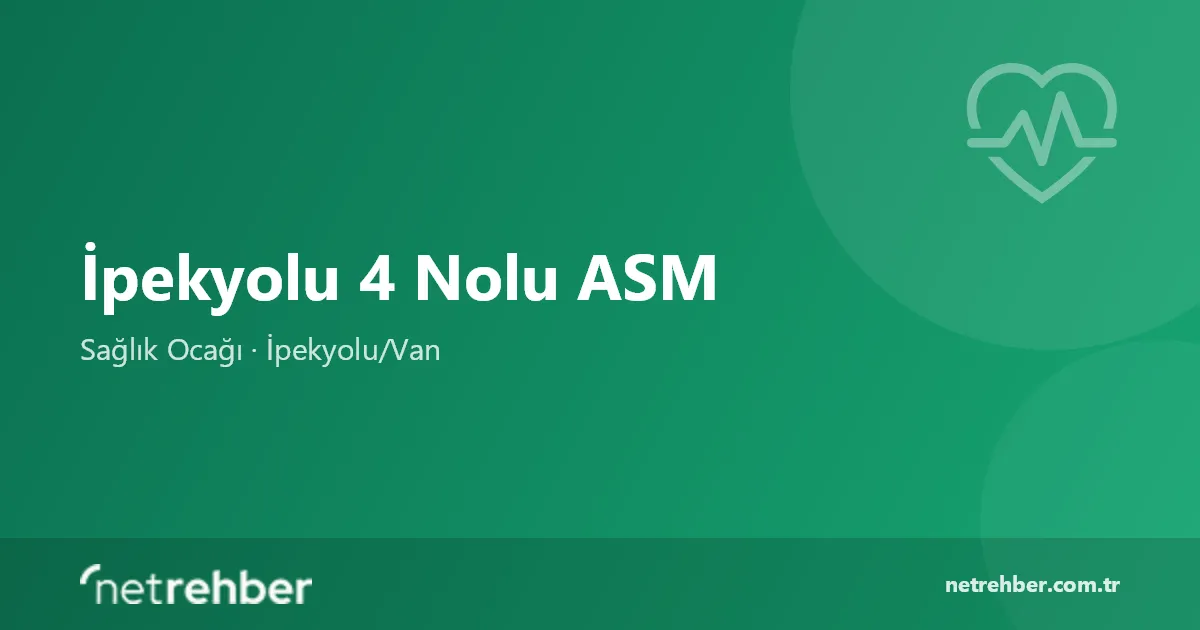İpekyolu 4 Nolu ASM kapak görseli