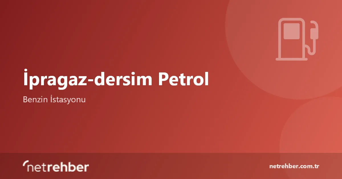İpragaz-dersim Petrol kapak görseli