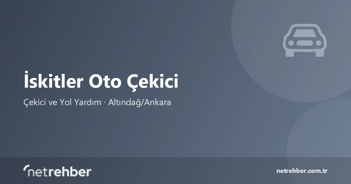 İskitler Oto Çekici kapak görseli