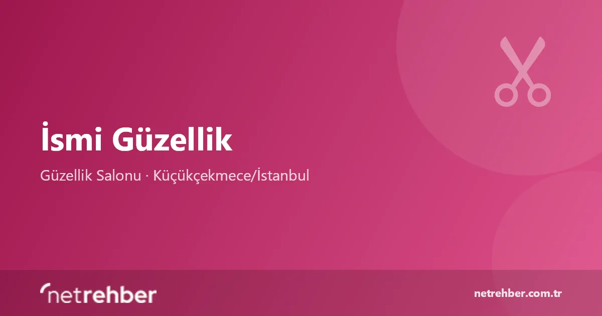 İsmi Güzellik kapak görseli