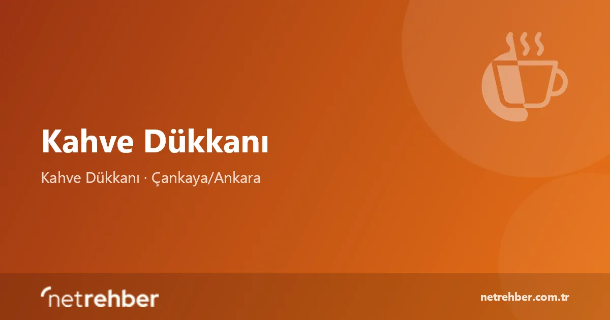Kahve Dükkanı kapak görseli