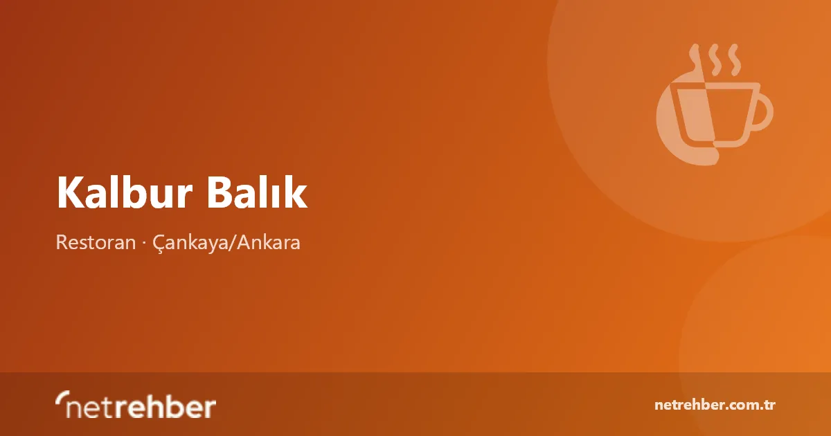 Kalbur Balık kapak görseli