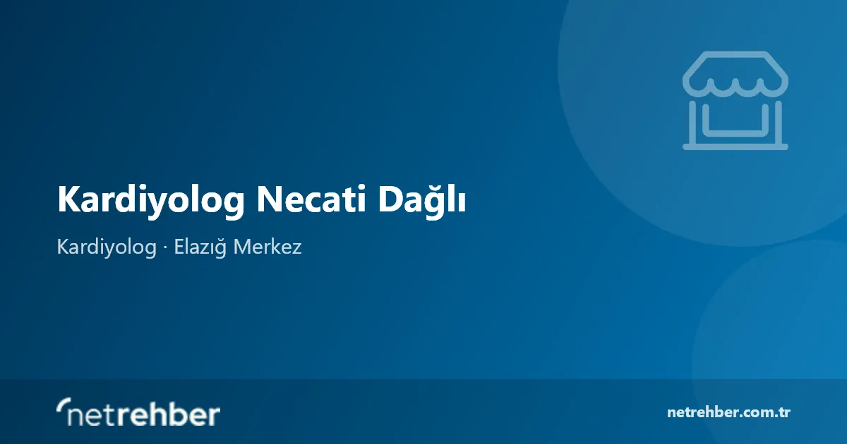 Kardiyolog Necati Dağlı kapak görseli