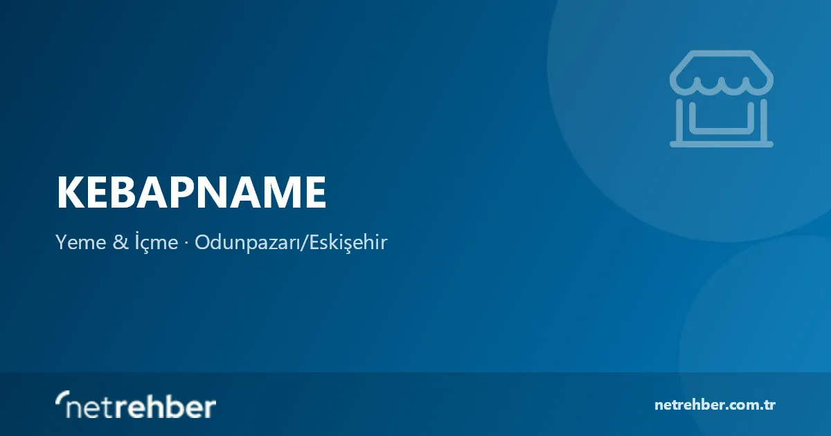 KEBAPNAME kapak görseli