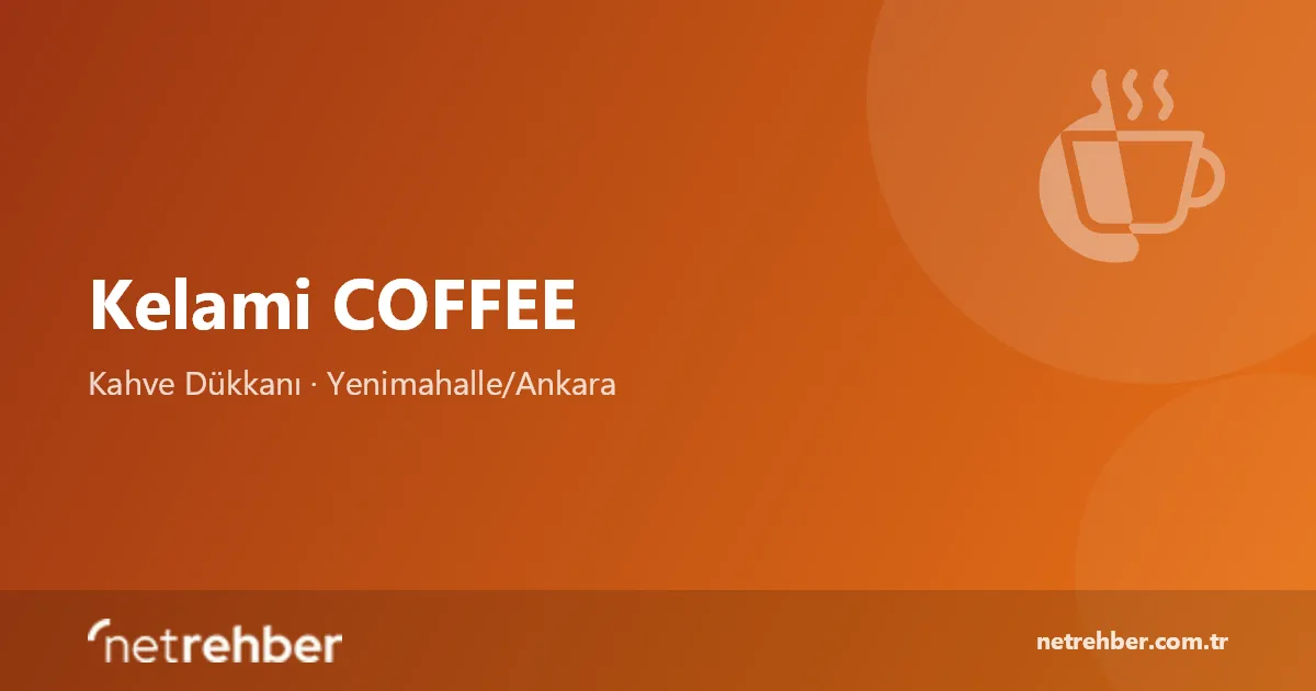Kelami COFFEE kapak görseli