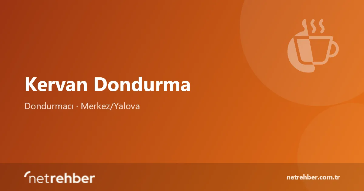 Kervan Dondurma kapak görseli
