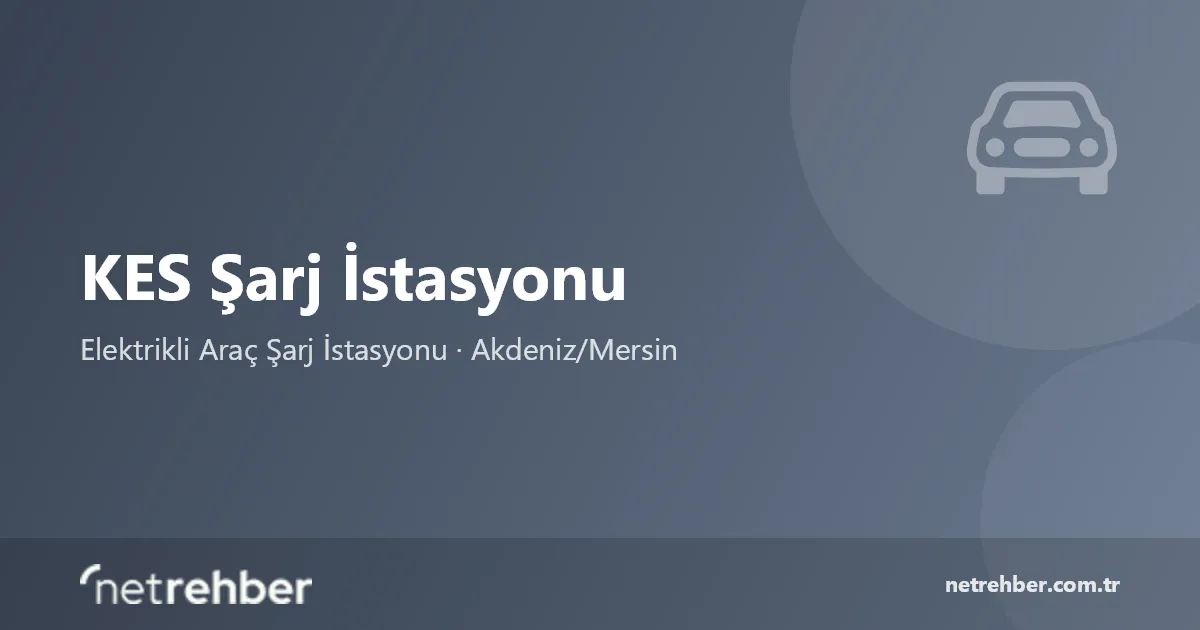 KES Şarj İstasyonu kapak görseli