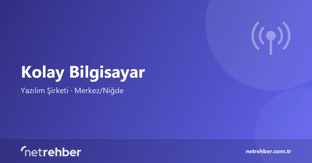 Kolay Bilgisayar kapak görseli
