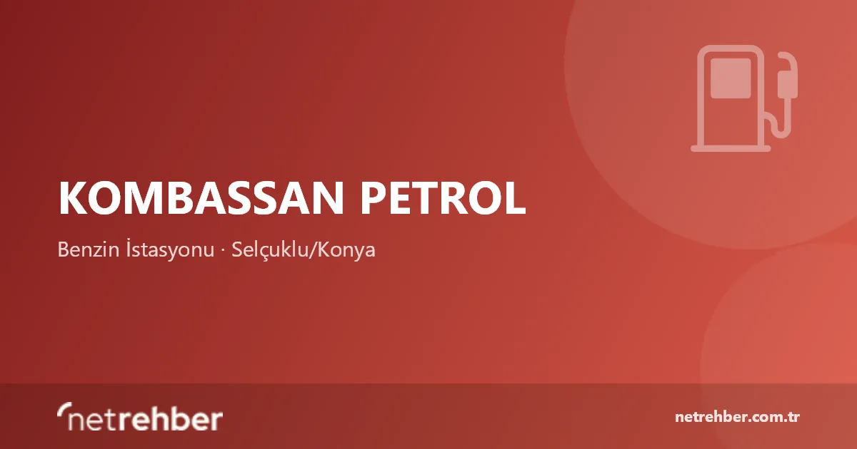 Kombassan Petrol kapak görseli