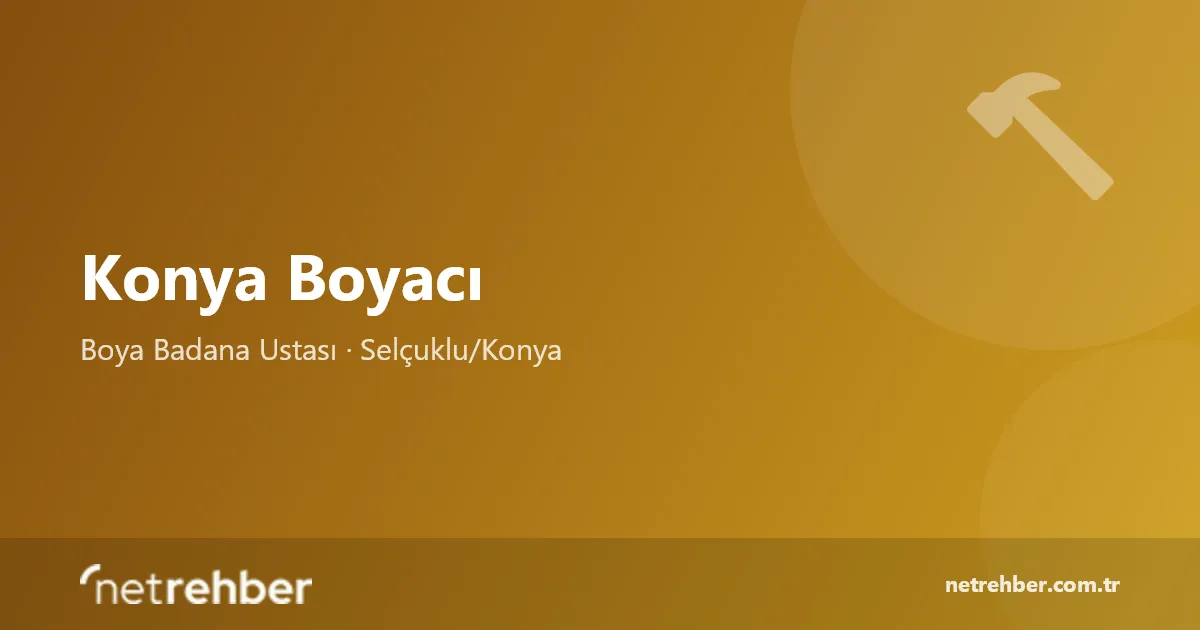 Konya Boyacı kapak görseli