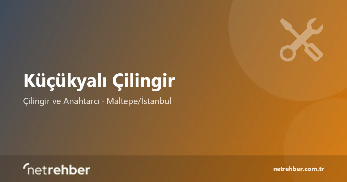 Küçükyalı Çilingir kapak görseli