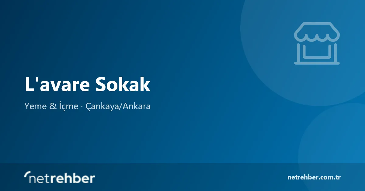 L'avare Sokak kapak görseli