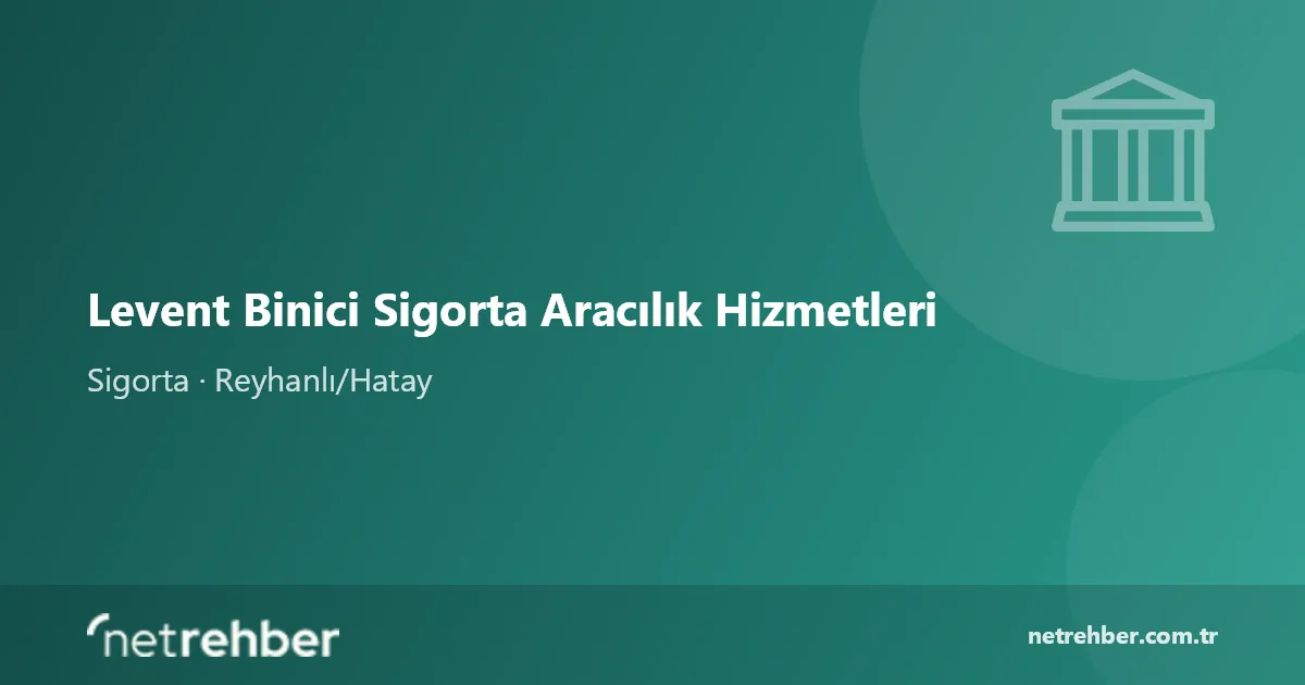 Levent Binici Sigorta Aracılık Hizmetleri kapak görseli