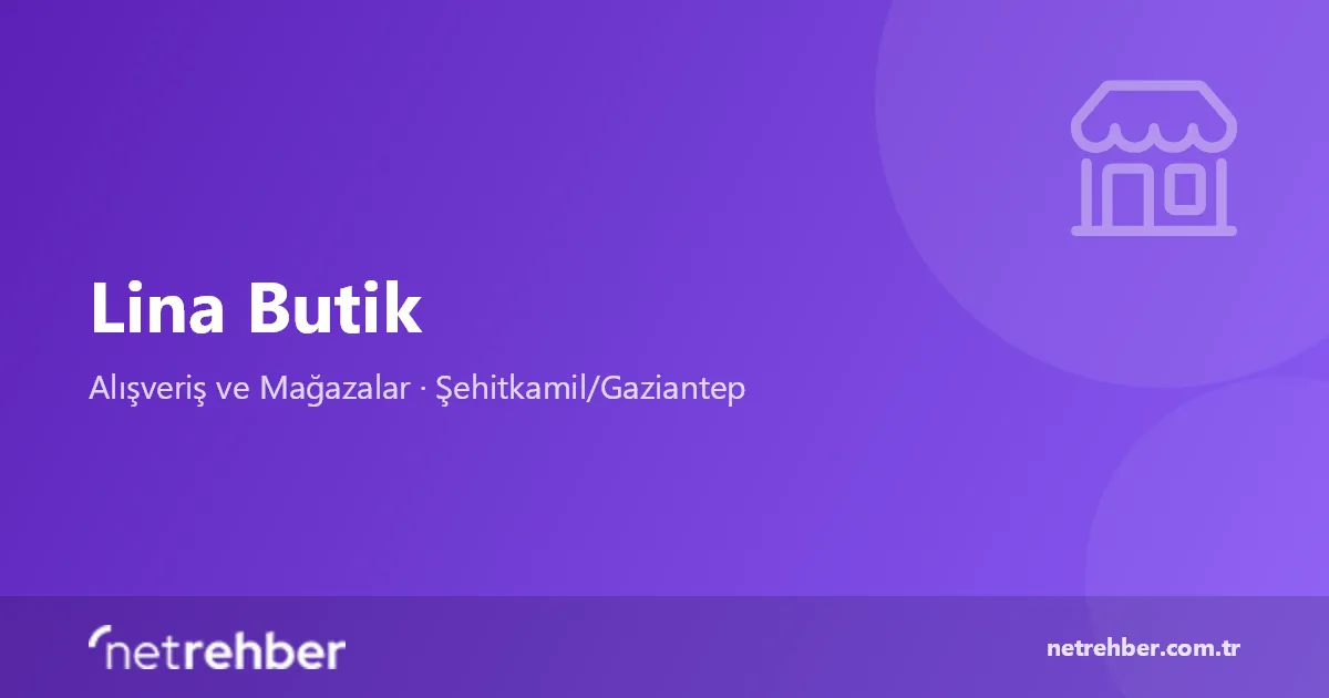 Lina Butik kapak görseli