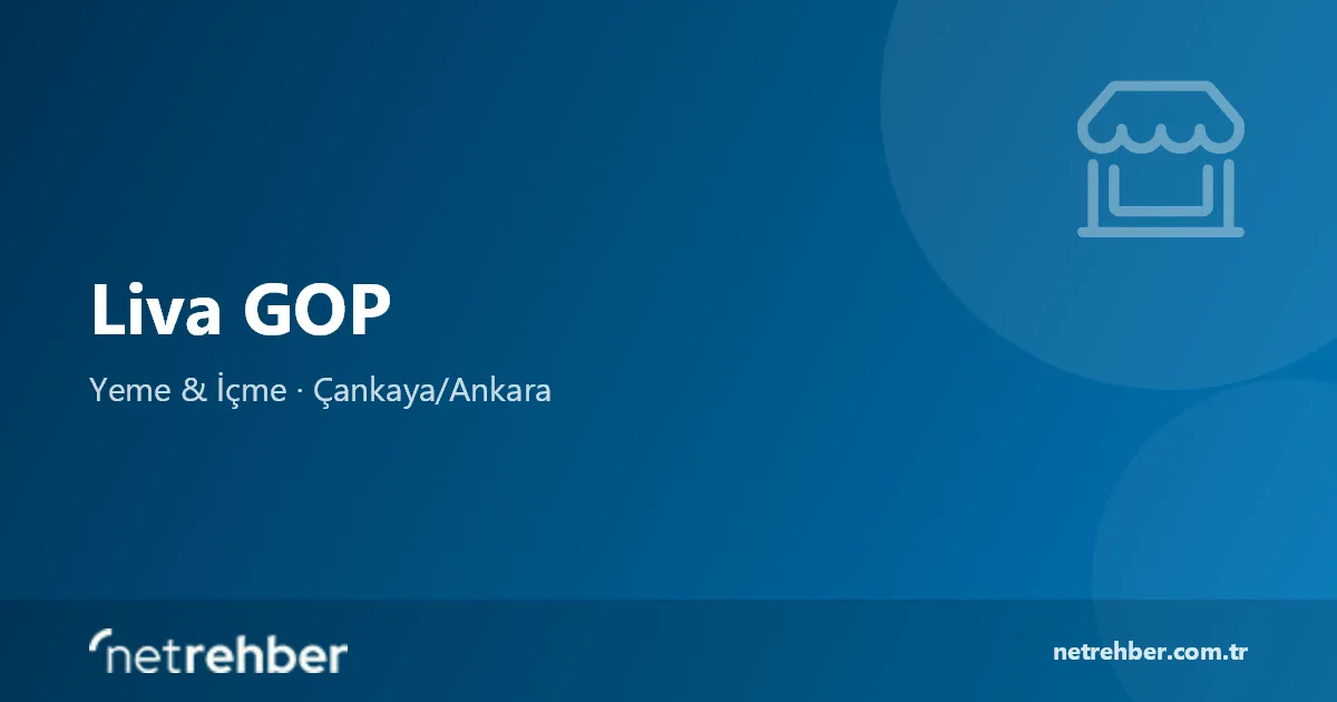 Liva GOP kapak görseli