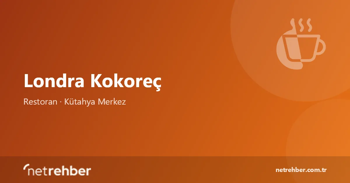 Londra Kokoreç kapak görseli