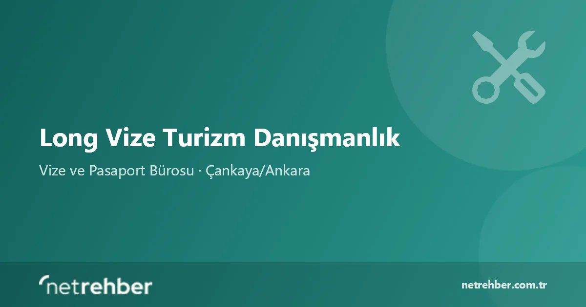Long Vize Turizm Danışmanlık kapak görseli