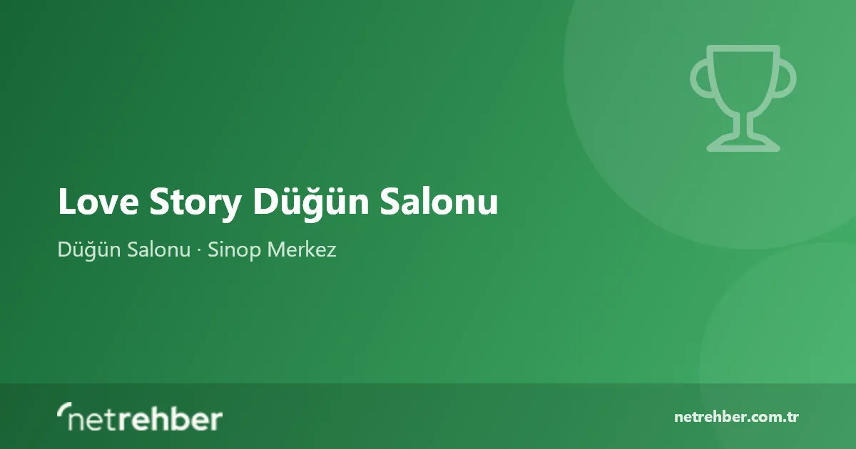 Love Story Düğün Salonu kapak görseli