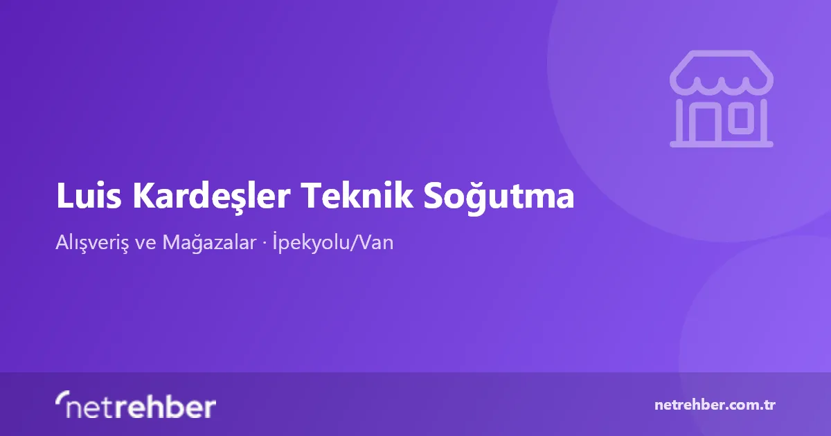 Luis Kardeşler Teknik Soğutma kapak görseli