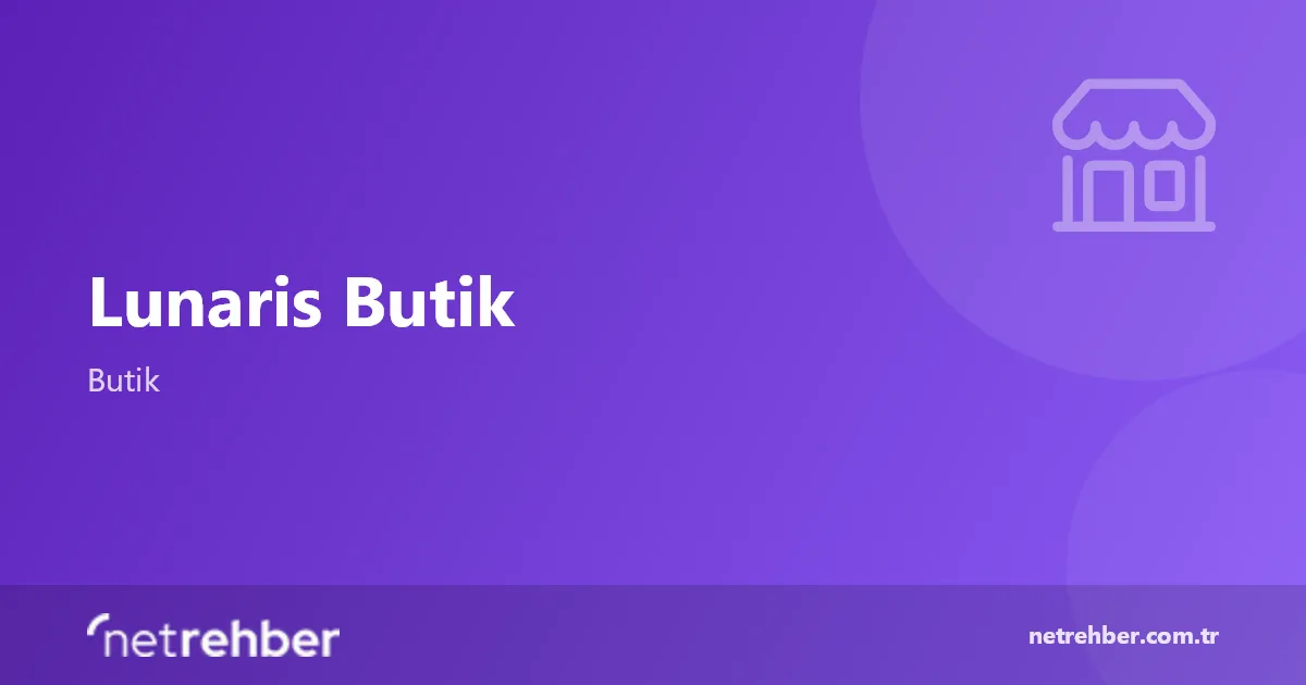 Lunaris Butik kapak görseli