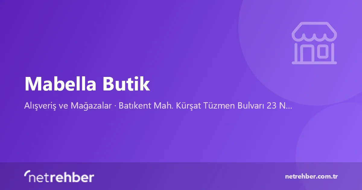 Mabella Butik kapak görseli