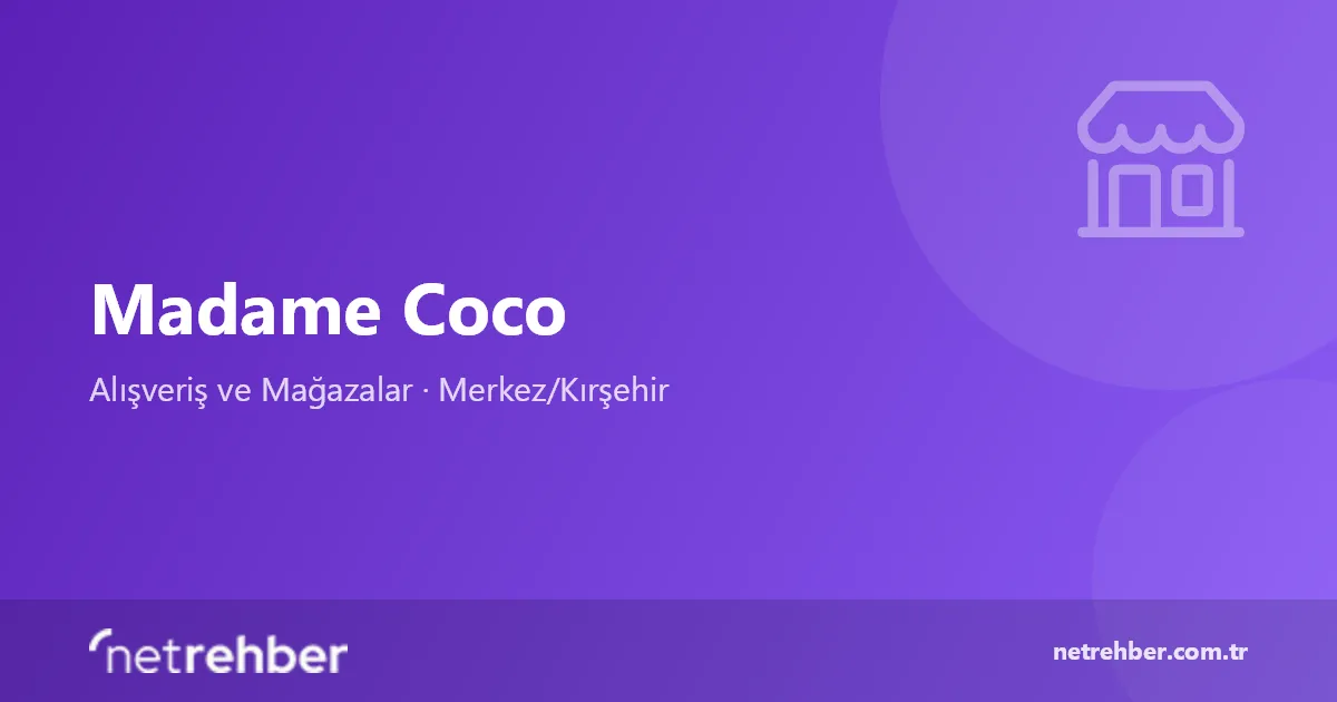 Madame Coco kapak görseli
