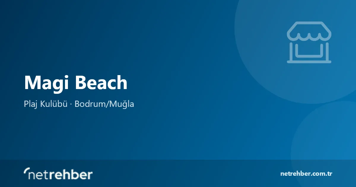 Magi Beach kapak görseli