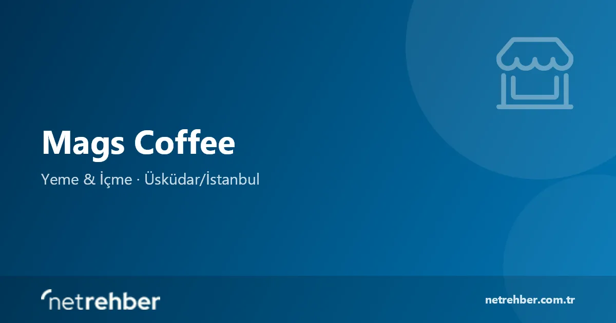 Mags Coffee kapak görseli