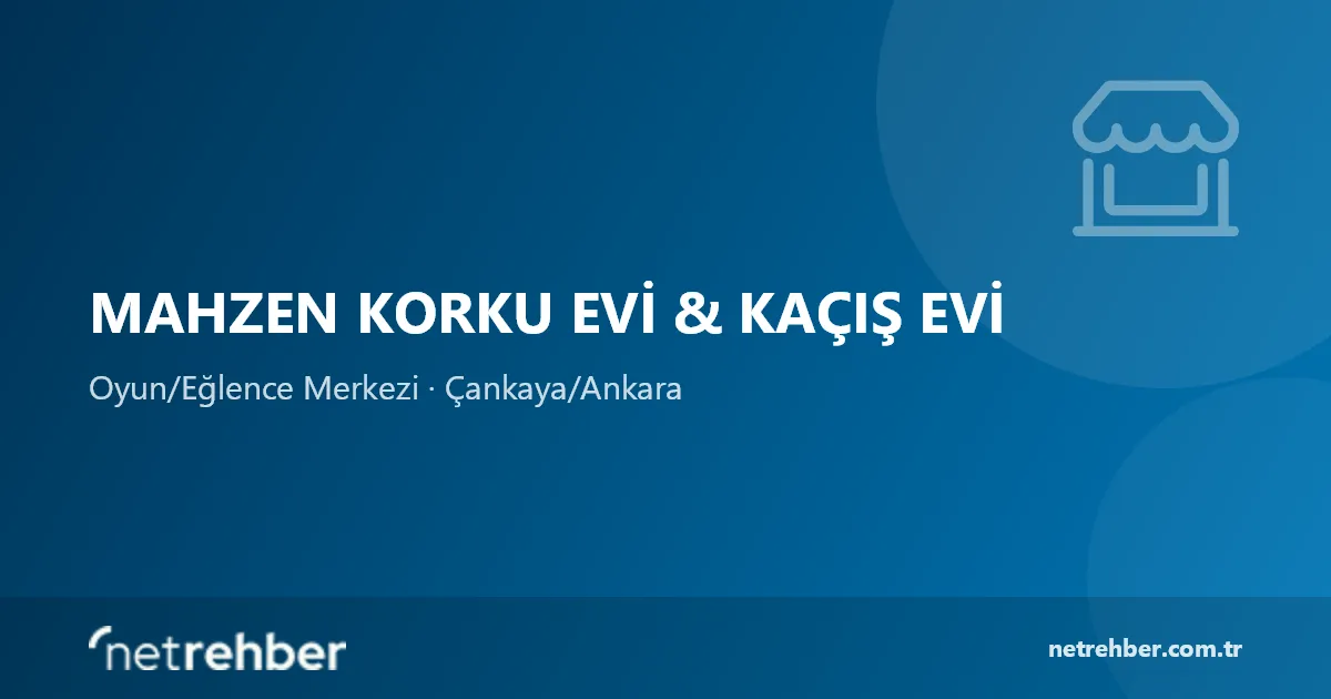 Mahzen Korku Evi & Kaçış Evi kapak görseli