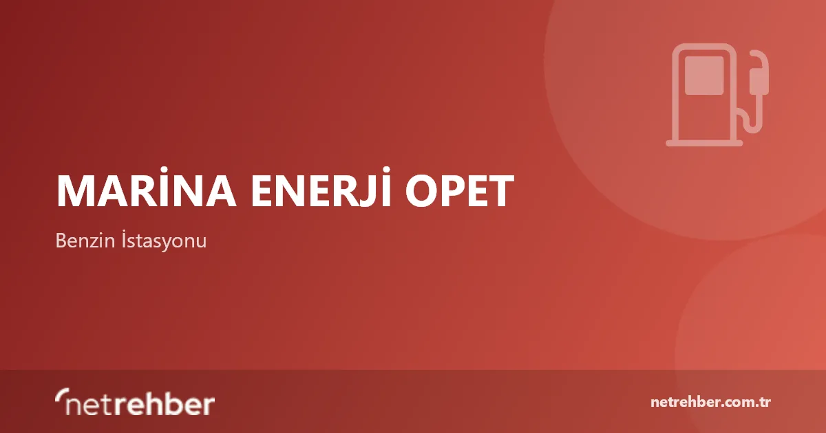 Marina Enerji Opet kapak görseli