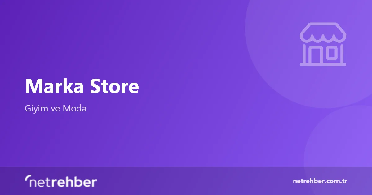 Marka Store kapak görseli