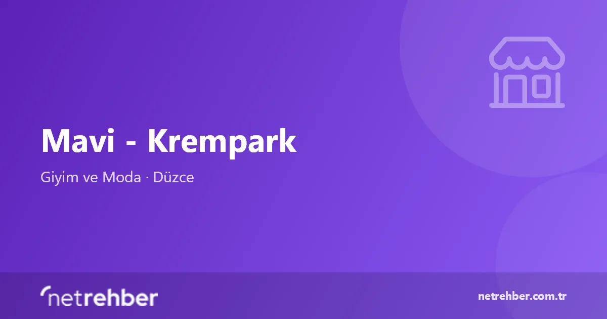 Mavi - Krempark kapak görseli