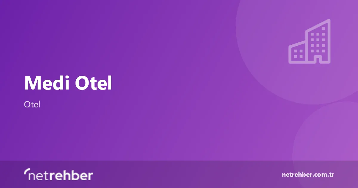 Medi Otel kapak görseli